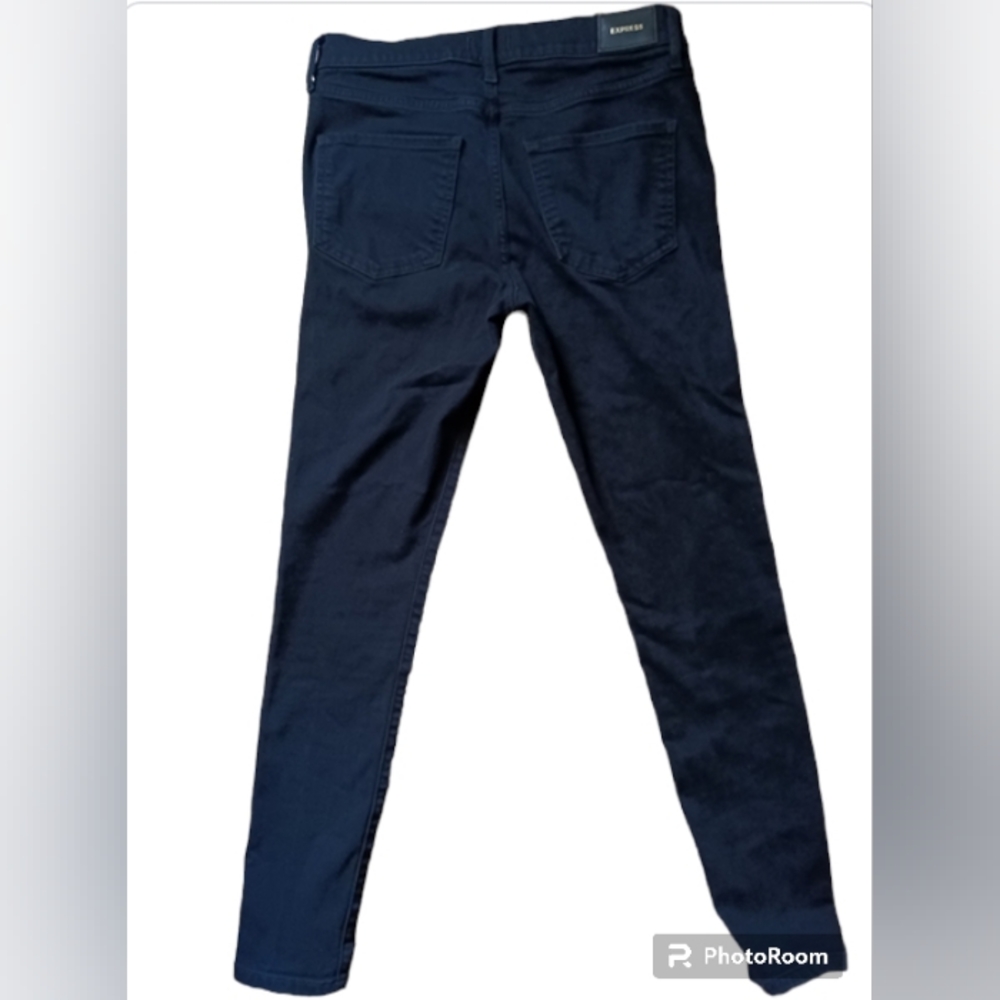 Express Skinny Jeggings Black - Picture 3 of 4
